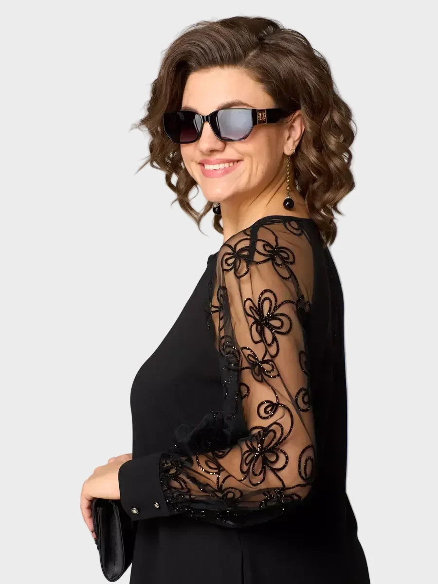 Celina - classic midi dress for special occasions