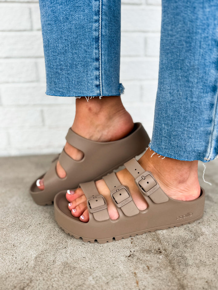 Birkenstock Florida III EVA Pap Flex Sandal - Gray Taupe