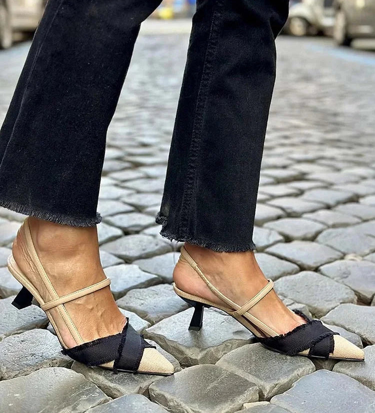 Paige - Elegant Slingback Shoes