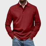 Lachlan - Luxury Long-Sleeve Polo