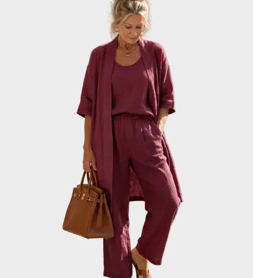 Linnea - Leggero Set aus Leinen