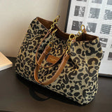 Chloe - Leopard Print Tote