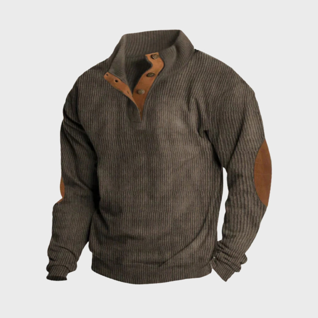 Quinn - Jumper with Elbow Patches