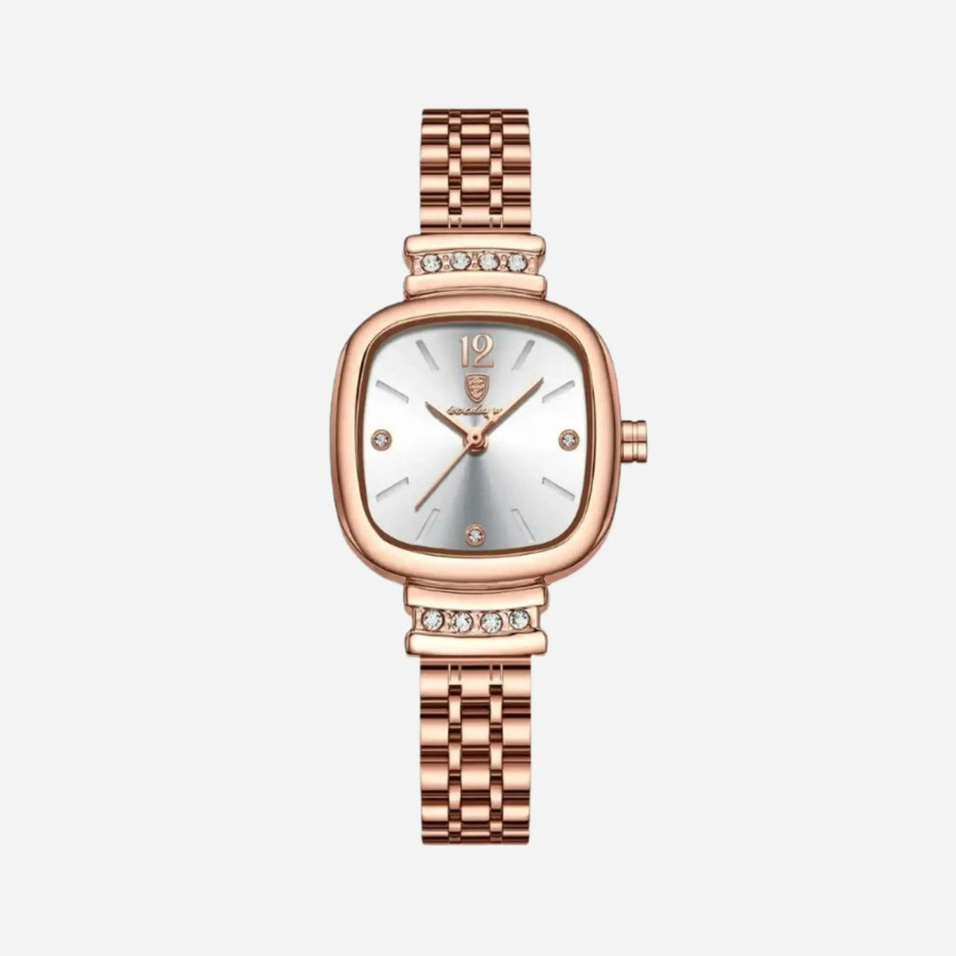 Mia - Retro Faux Leather Watch