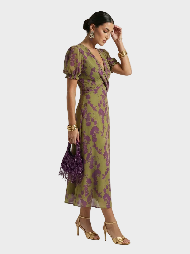 Natalia - Floral Midi Dress