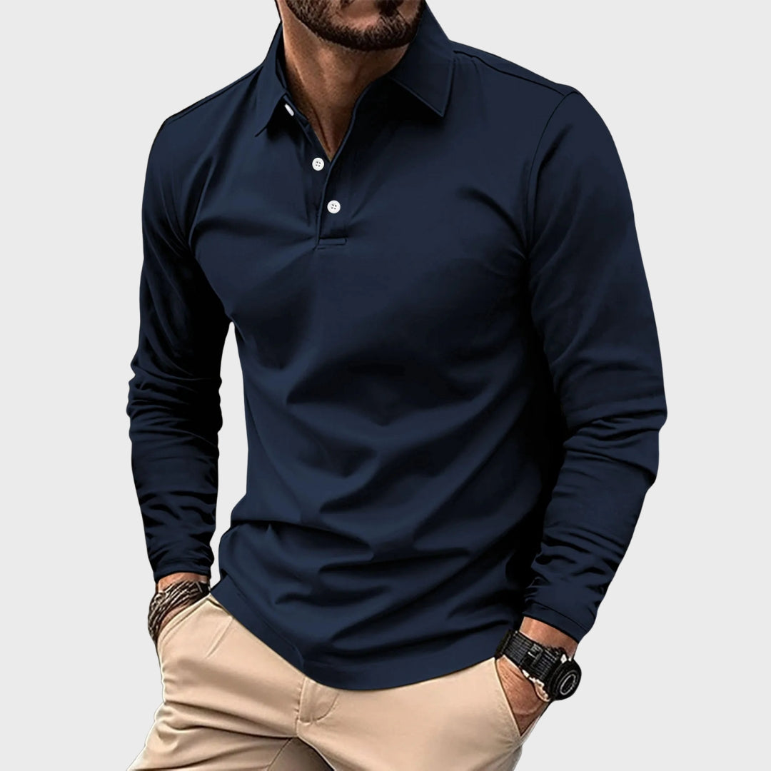 Ethan - Cotton-Blend Polo