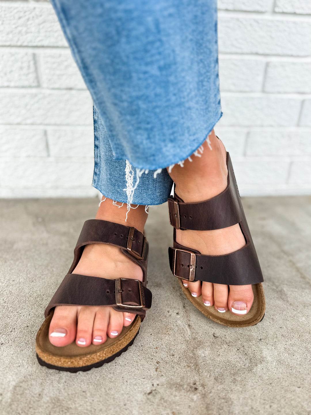 Birkenstock Arizona Soft Footbed Oiled Leather Sandal - Habana