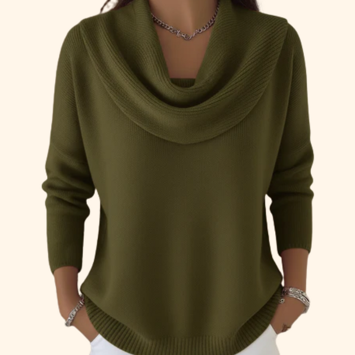 Tara - Cowl Neck Sweater