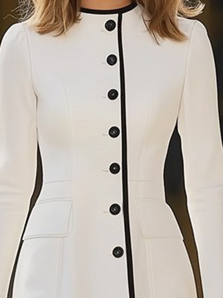 Ksenia – contrast midi dress
