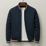 Jack - Striped Bomber Jacket