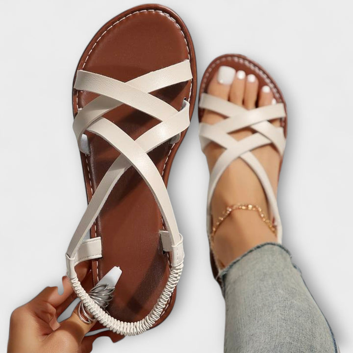 Edeltraud - Sandals with Cross Straps