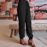 Luise | Elegante Hose mit Kordel