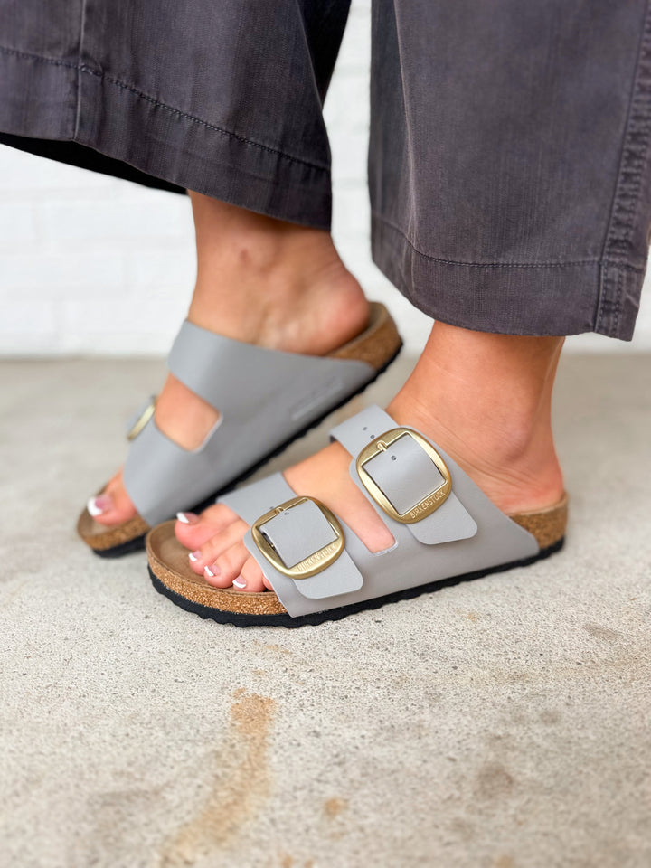 Birkenstock Arizona Big Buckle Birko-Flor Sandal - Stone Coin