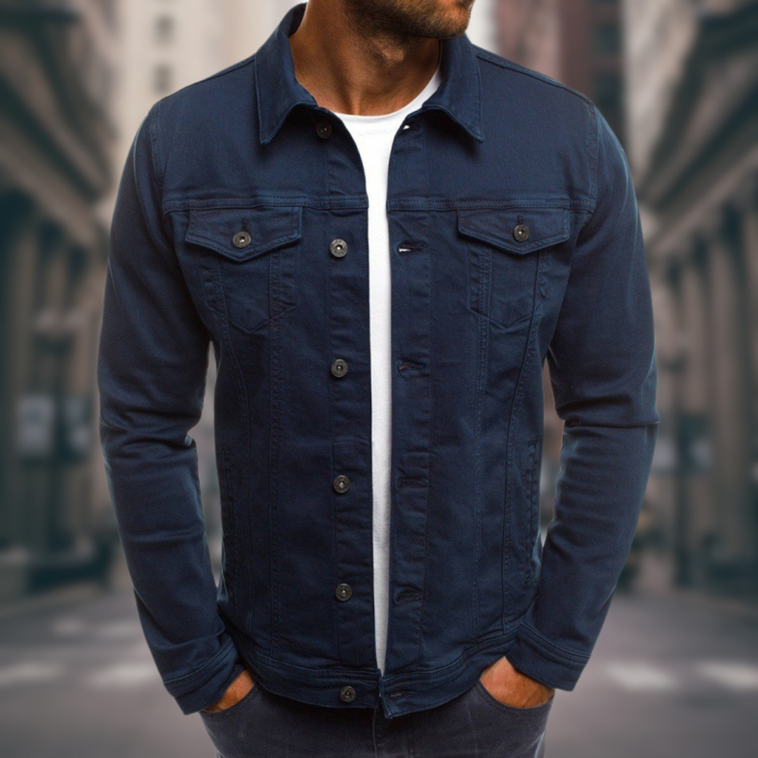 Lincoln - Slim-Fit Denim Jacket