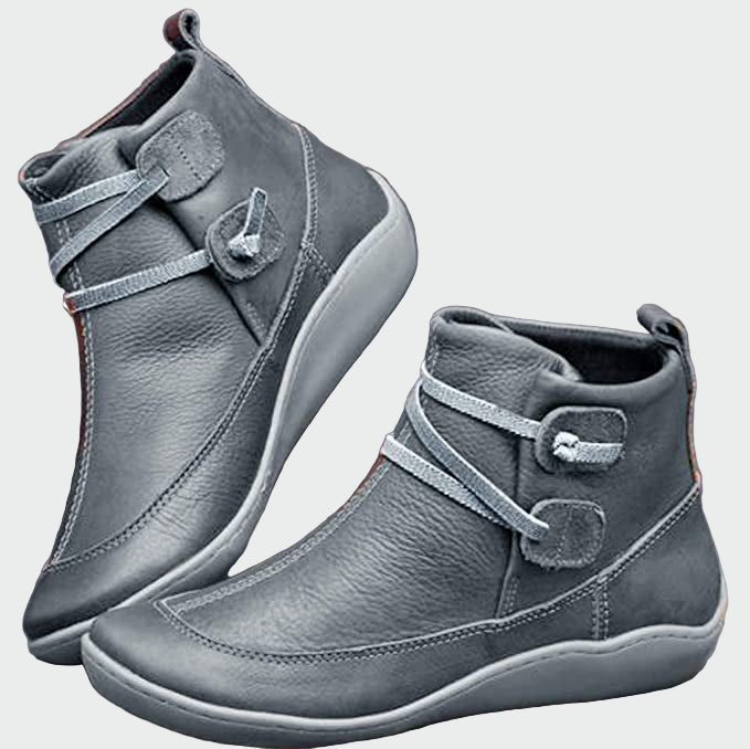 Abigail - Premium Orthopedic Faux Leather Ankle Boots
