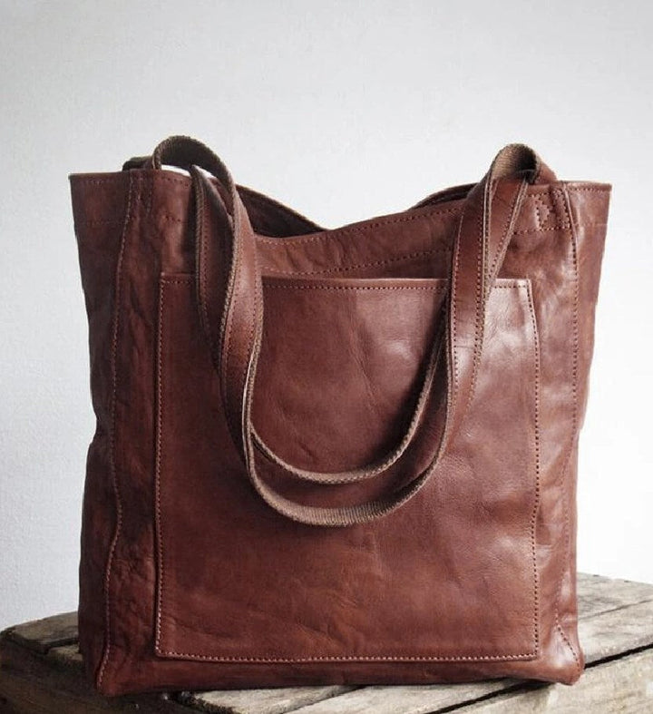 Matilda - Classic Faux Leather Shoulder Bag