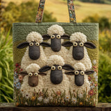 Handgemachte Tasche von fünf Schafen