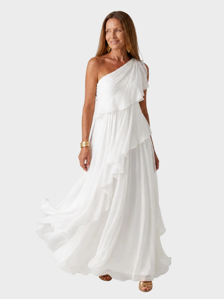 Talia - Maxi Dress with Cascading Ruffles