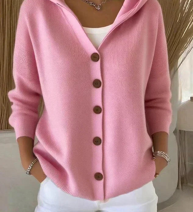 Monique - Modern Hooded Cardigan