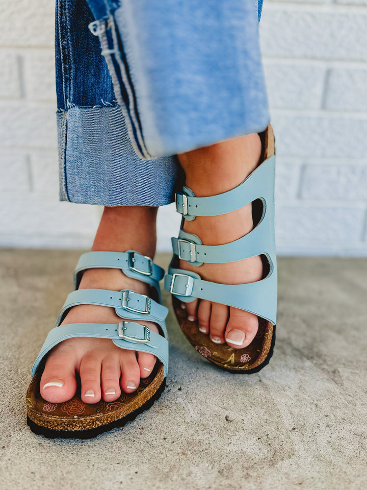 Birkenstock Florida Birko-Flor Sandal - Pure Sage
