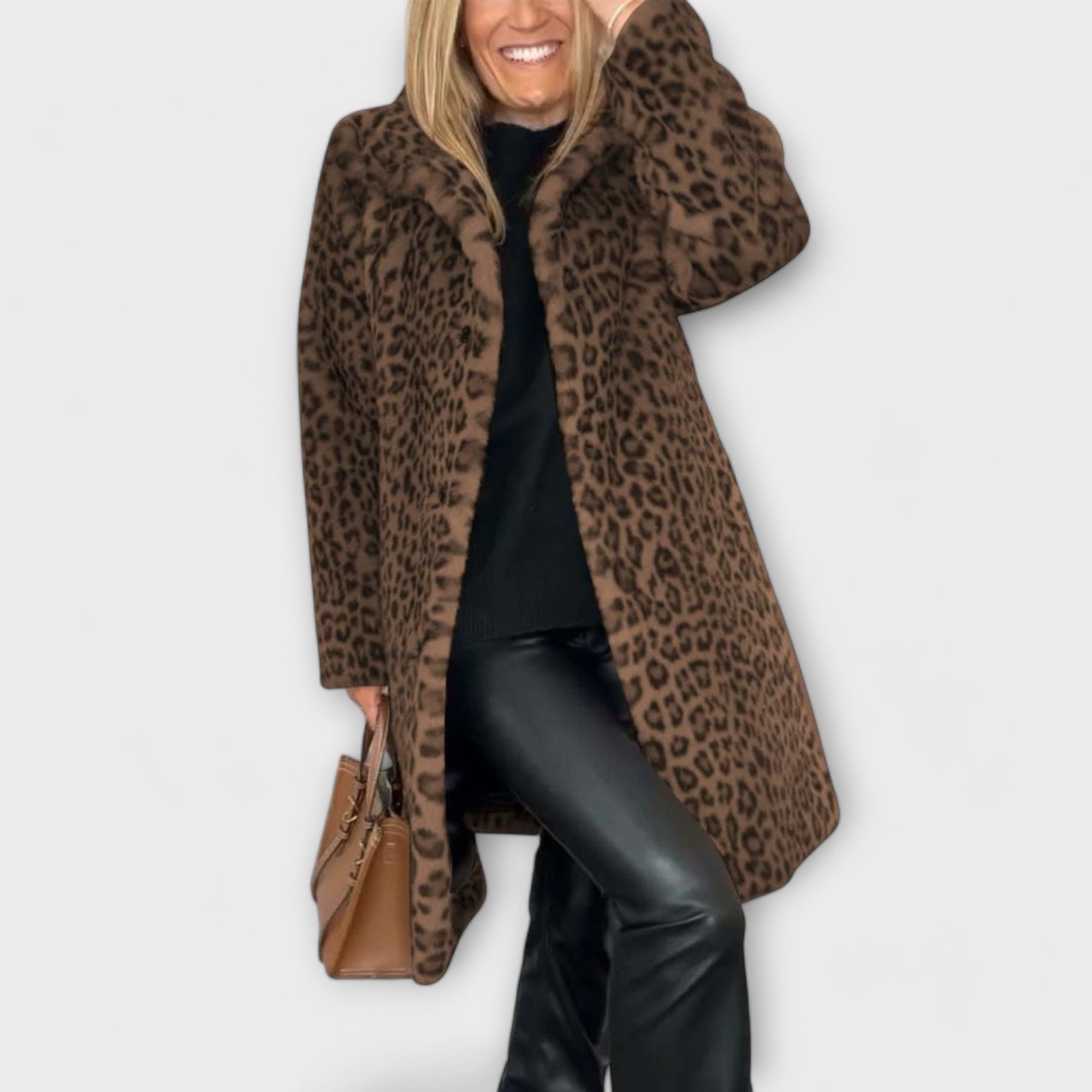 Audrey - Leopard Print Coat