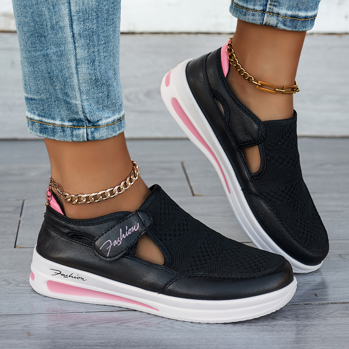 Mechthild | Atmungsaktive Slip-on-Sneaker mit stabilem Komfort