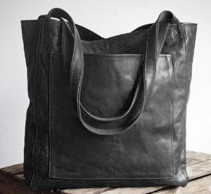 Matilda - Classic Faux Leather Shoulder Bag