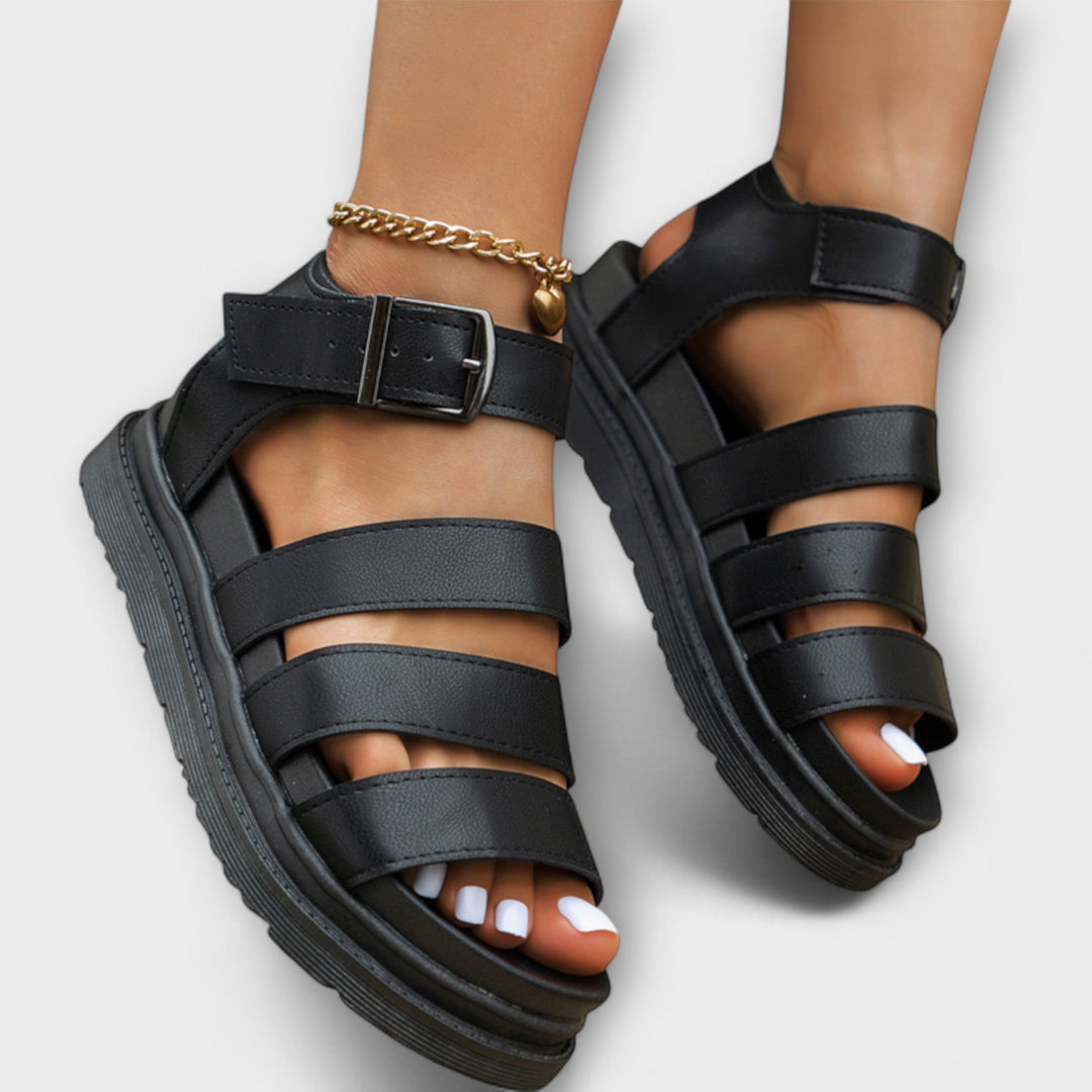 Reinhild - Sandals with Multiple Straps