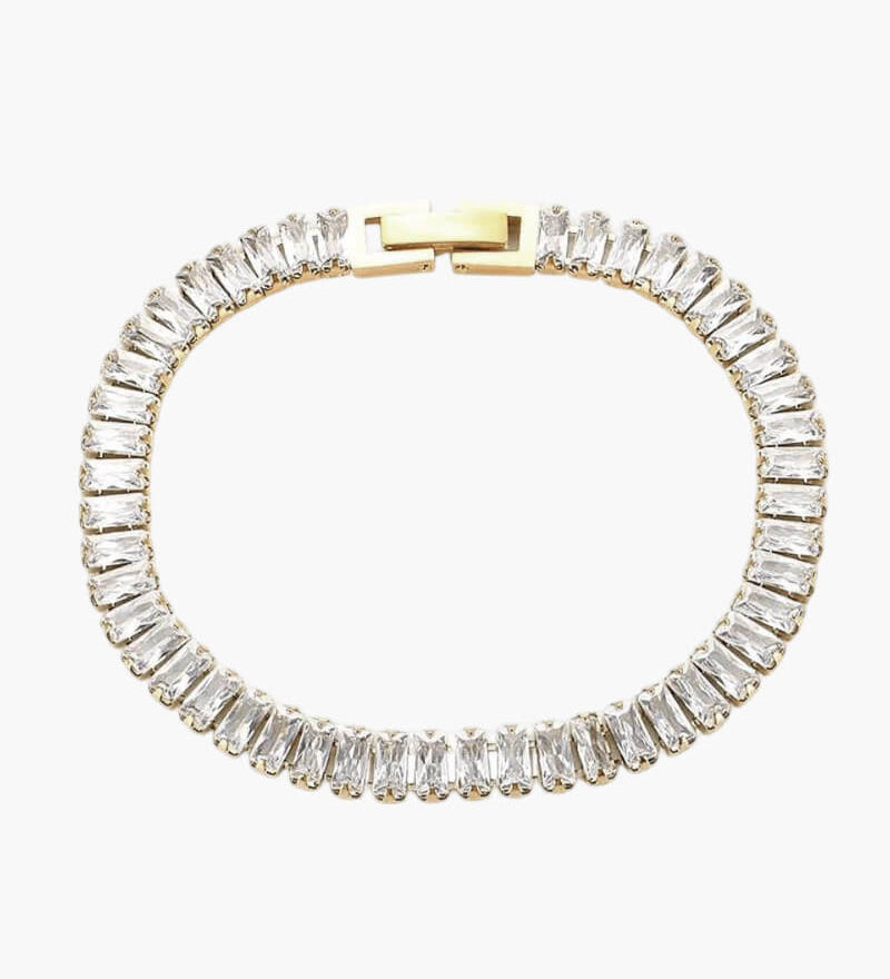 Freya - Baguette Rivière Bracelet