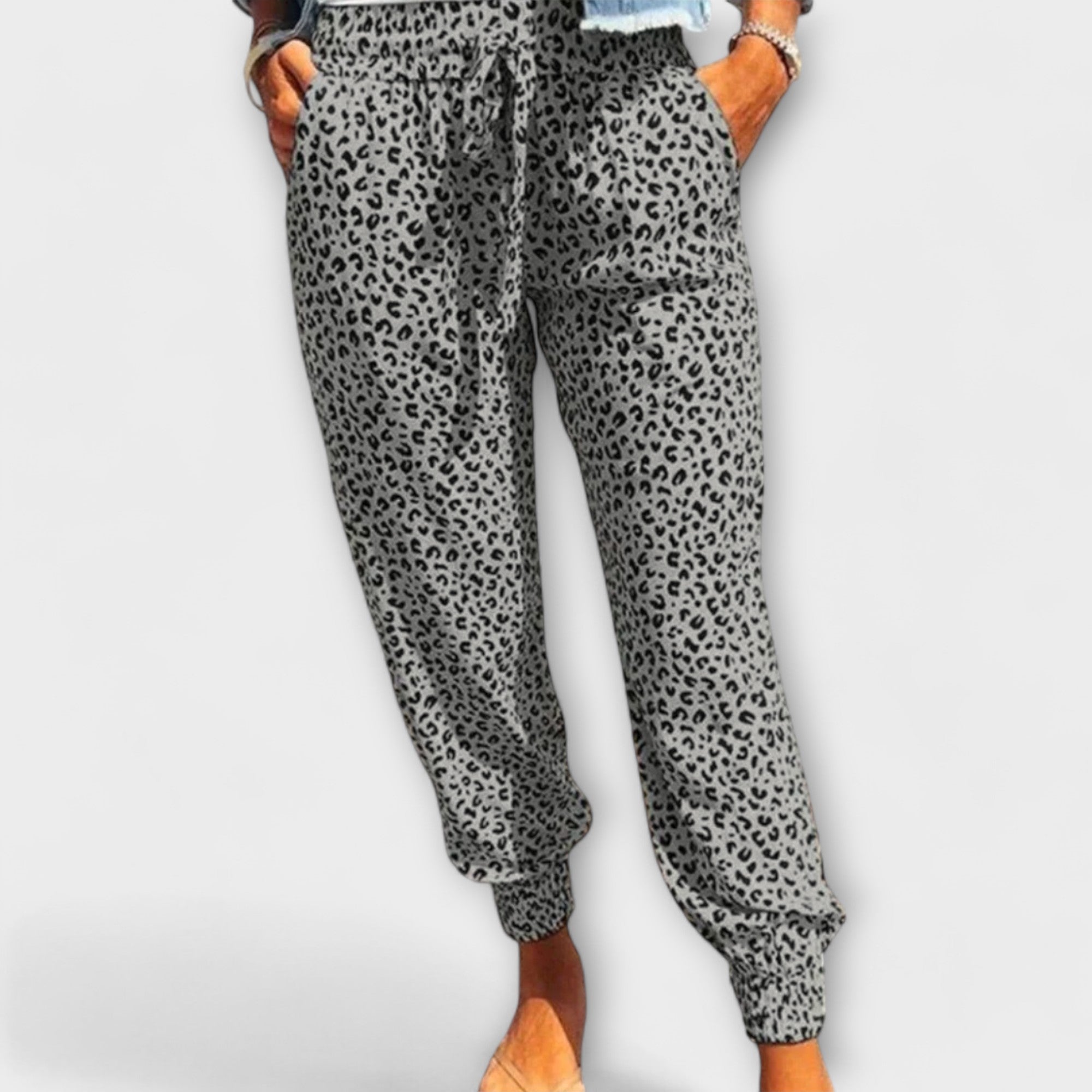 Summer - Leopard Wide Leg Pants