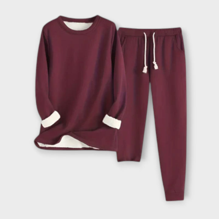 Violet - Thermal Knit Set
