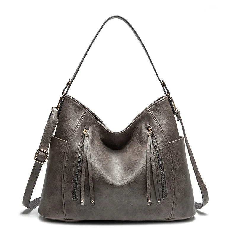 Paula | Ledertasche mit Fransen