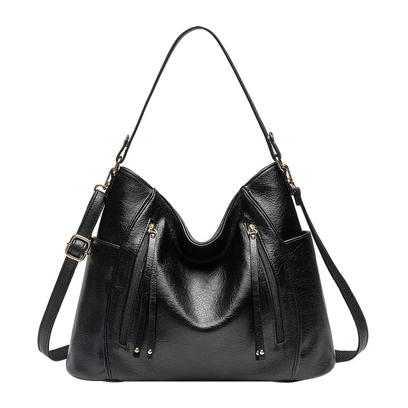 Paula | Ledertasche mit Fransen