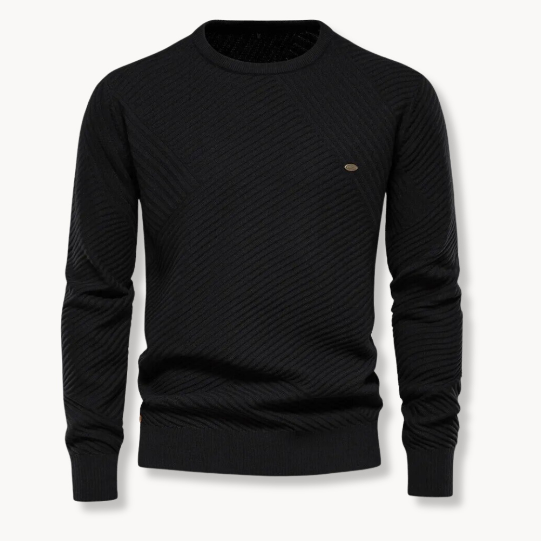 Max - Ribbed Crew-Neck Jumper