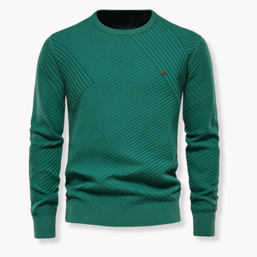 Max - Ribbed Crew-Neck Jumper