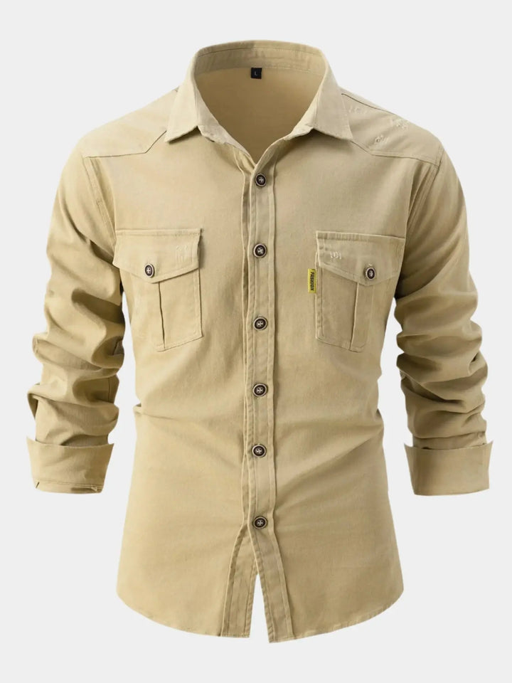 Darcy - Denim Blend Button Shirt