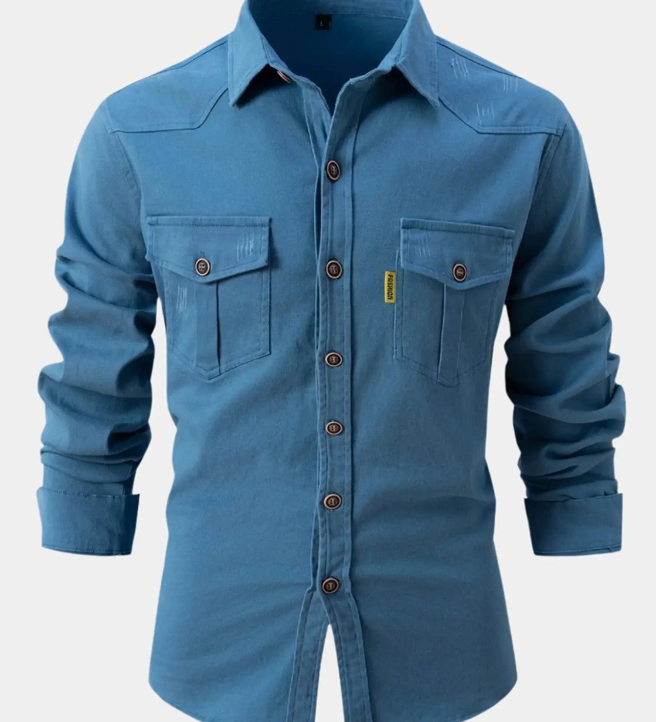 Darcy - Denim-Blend Button Shirt