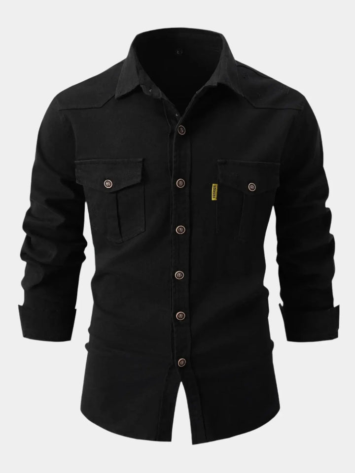 Darcy - Denim Blend Button Shirt