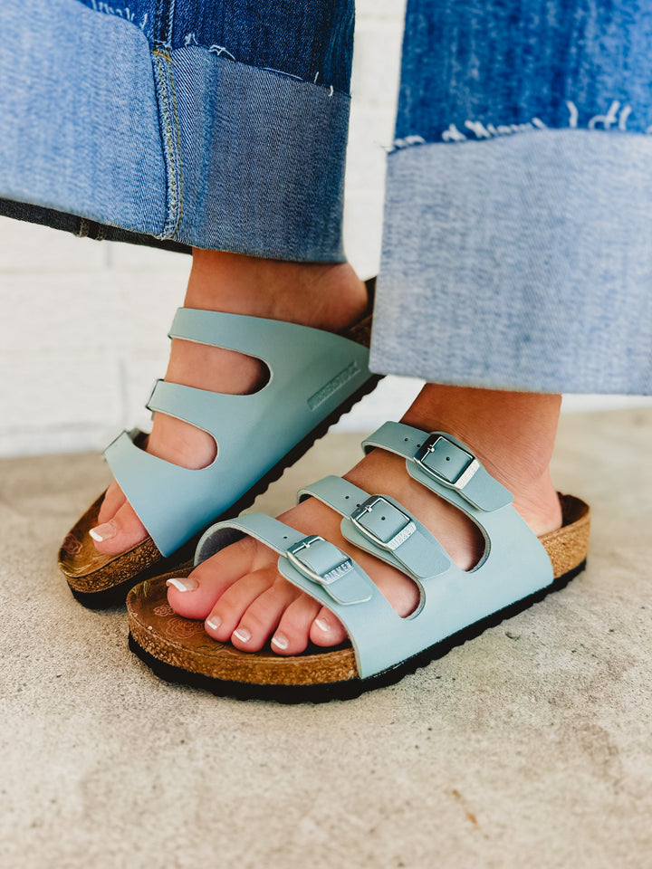 Birkenstock Florida Birko-Flor Sandal - Pure Sage