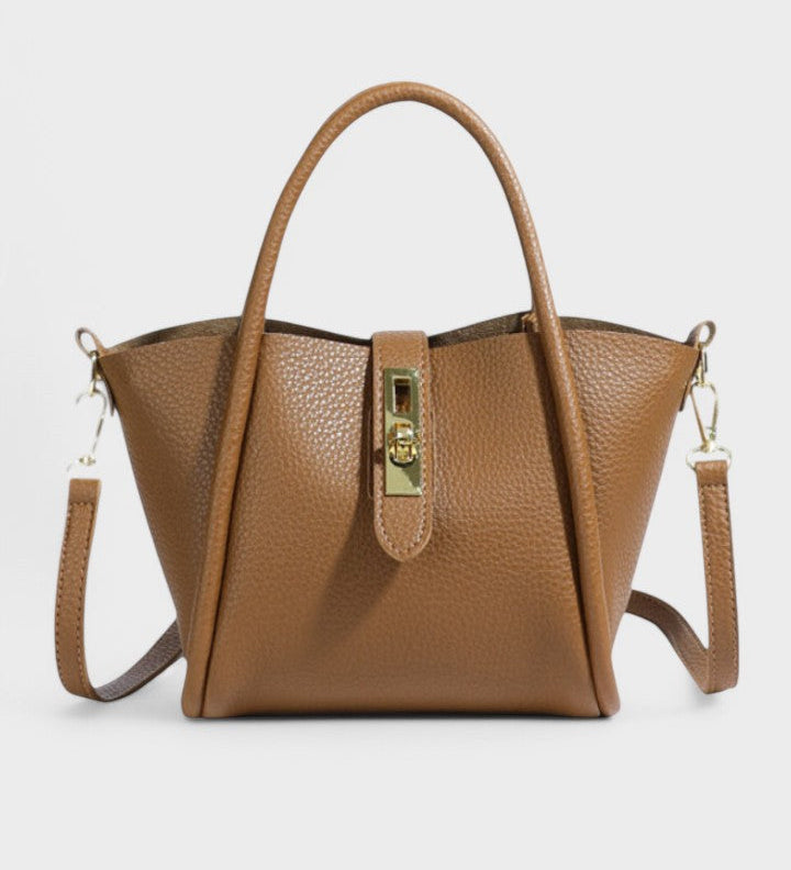 Millie - Structured Faux Leather Handbag