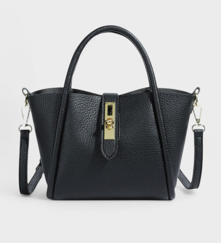 Millie - Structured Faux Leather Handbag