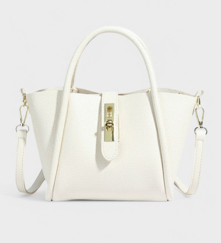 Millie - Structured Faux Leather Handbag