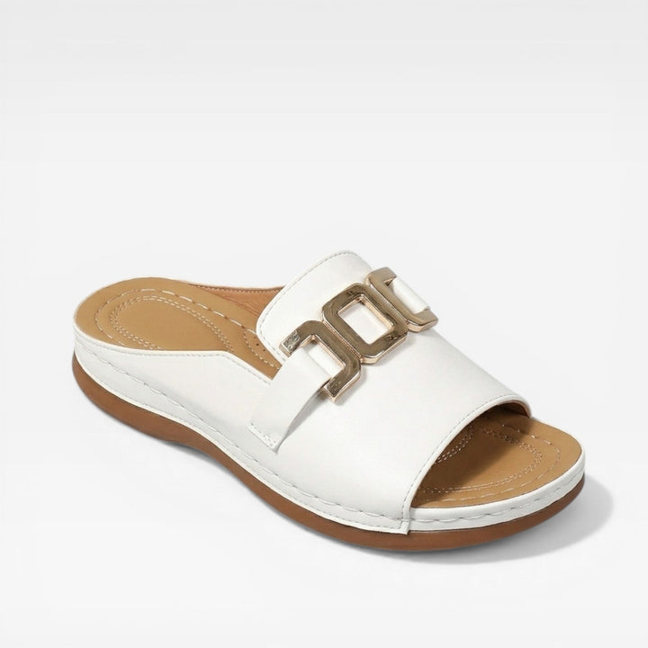 Elegant Buckle Sandals for Women – Comfortable Fit