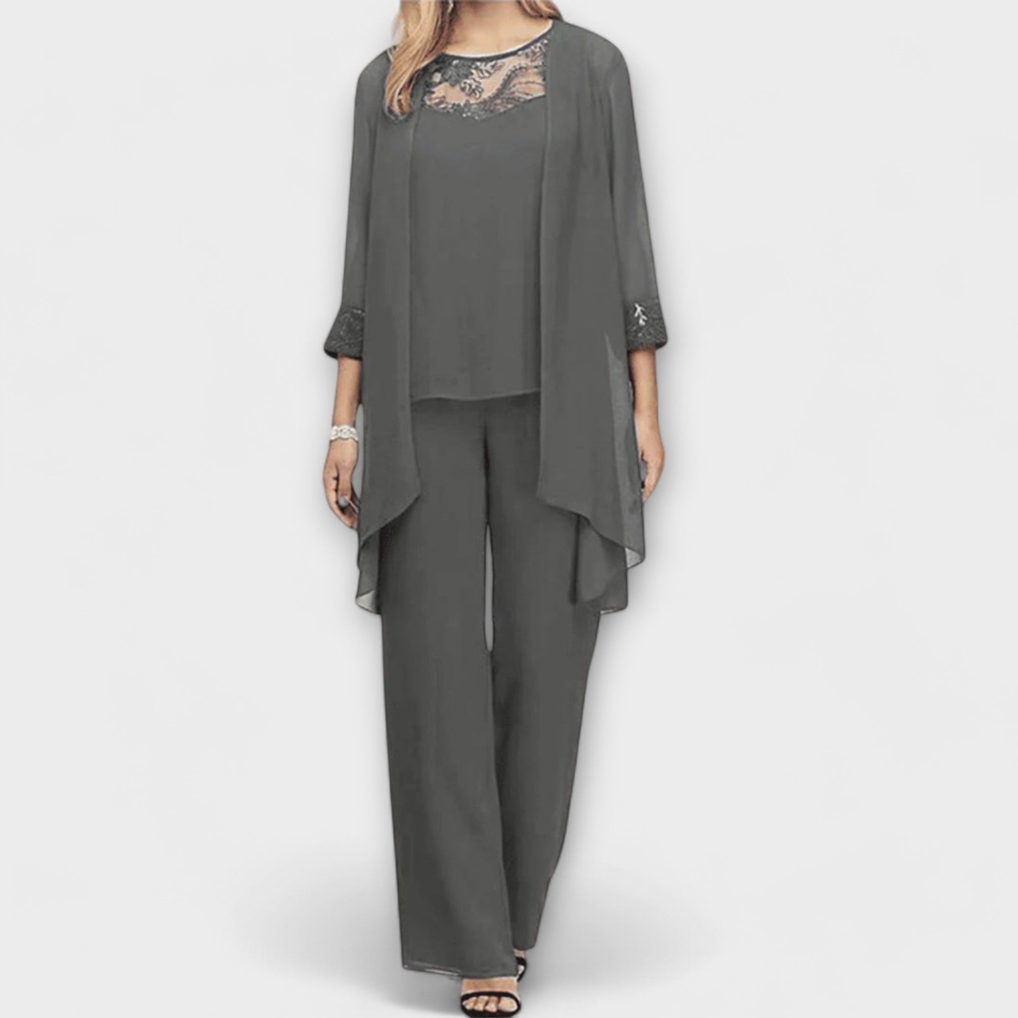 Constanza - 3-teilige Set mit Cardigan