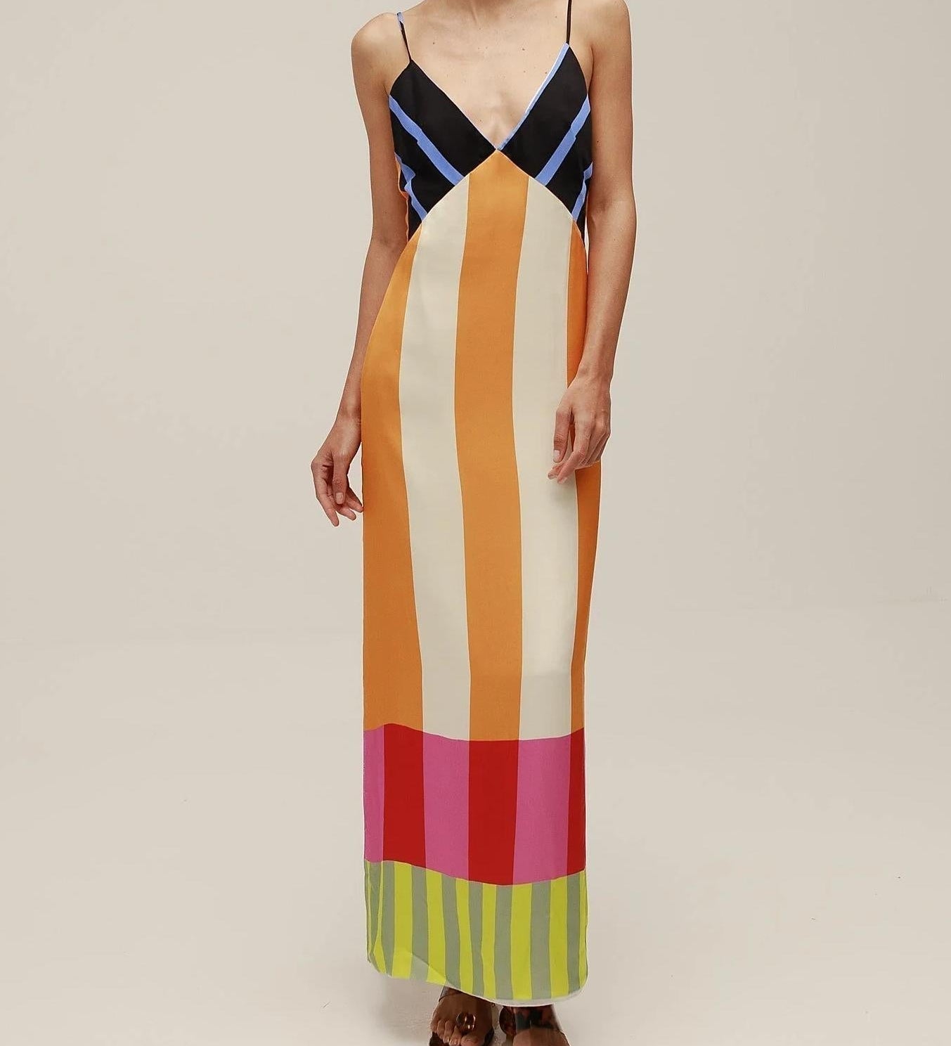 Mareike | Kleid Colorato mit Streifen