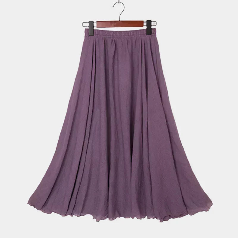 Elegant High-Waist Skirt
