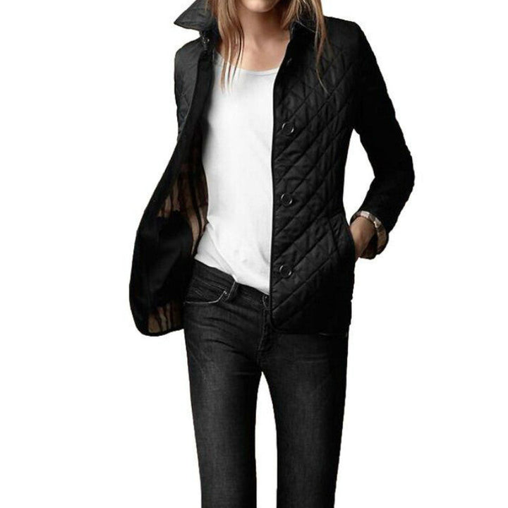 Dakota - Quilted Button Coat