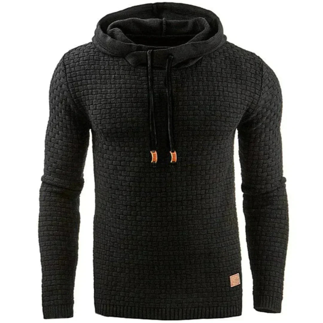 Nicholas - Fitted Hooded Jumper