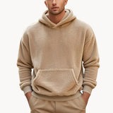 Carter - Hooded Fleece-Blend Jumper