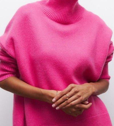 Katrielle™ Pullover mit hohem Kragen